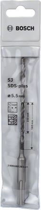 Bosch plus-1 5.5 毫米衝擊鑽頭，適用於混凝土。